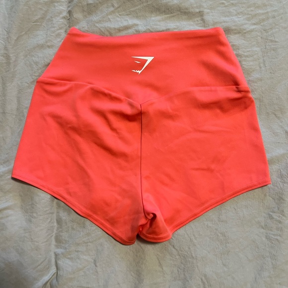 Hot Pink Soandex Shorts - Picture 2 of 3